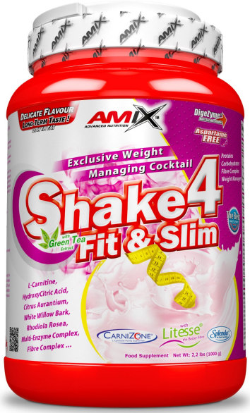 Napój proteinowy w proszku Amix Shake 4 Fit&Slim 500g