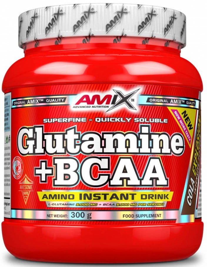 L-Glutamina + BCAA w proszku Amix 530g