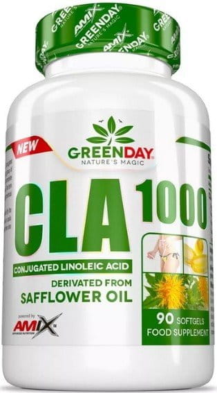 Sprzężony kwas linolowy CLA Amix Green Day CLA 1000 90 kapsułek