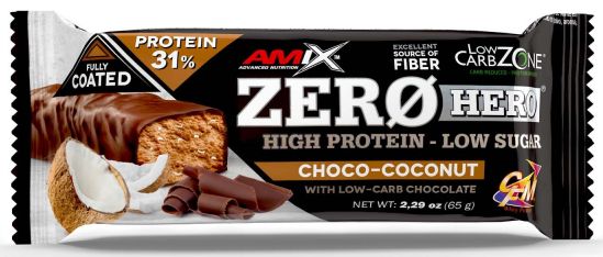 Baton proteinowy Amix Zero Hero 31% Protein 65g