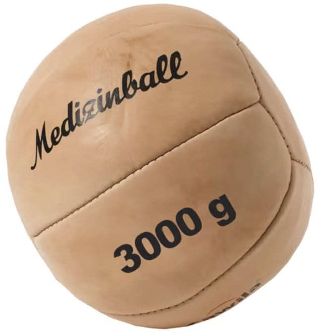 Piłka lekarska Cawila Leather medicine ball PRO 3.0 kg