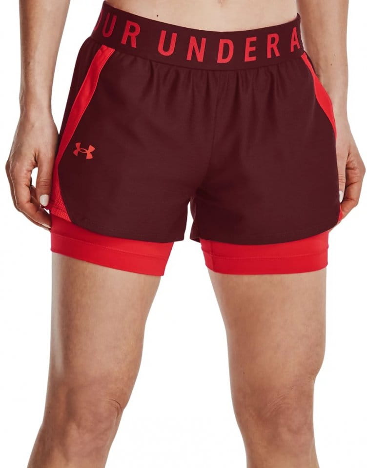 Szorty Under Armour Play Up 2-in-1 Shorts -RED