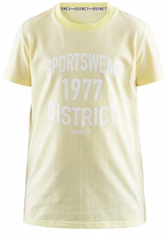 podkoszulek CRAFT District JR SS T-shirt