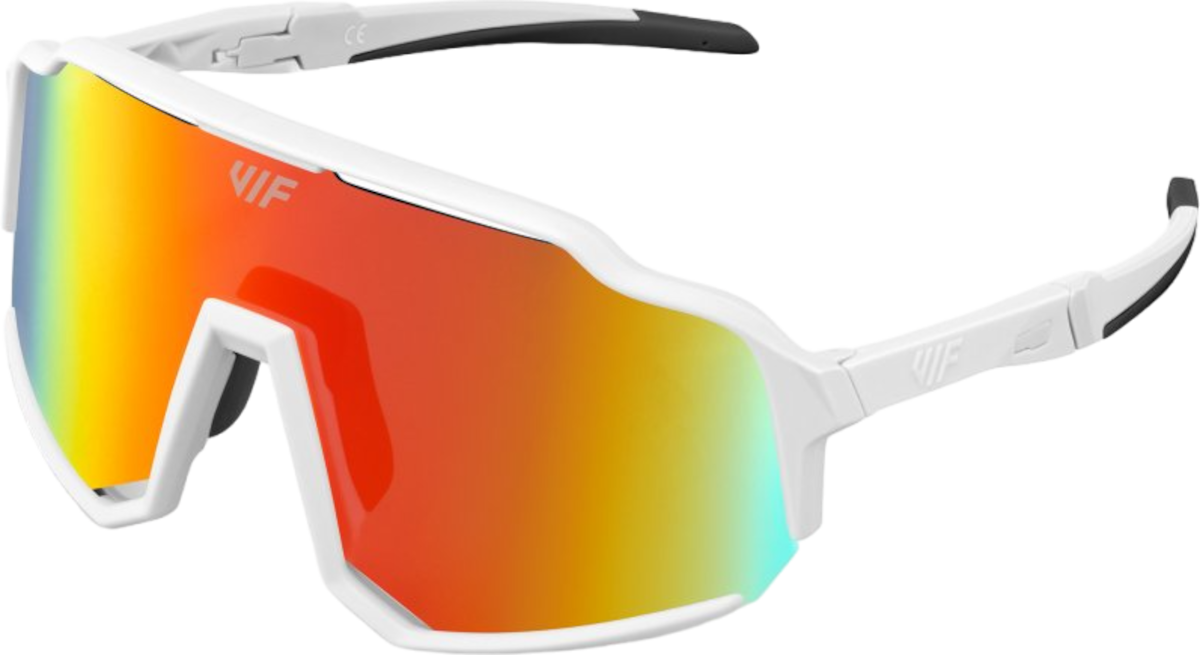 Okulary słoneczne VIF Two White x Red Polarized