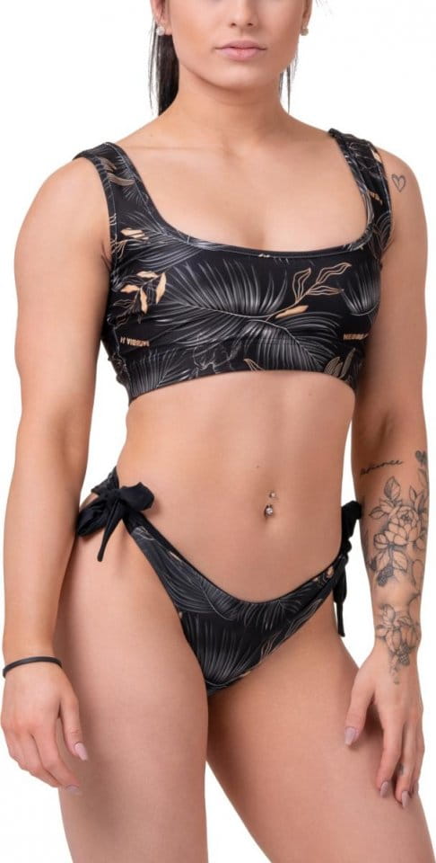 Strój kąpielowy Nebbia Bikini Active Black bralette