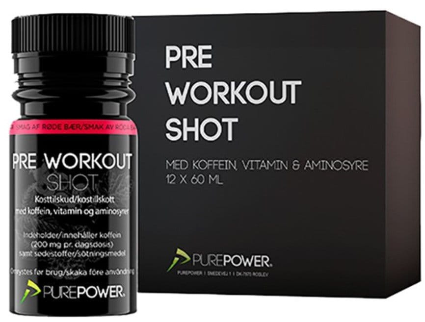 Napój Pure Power Pre Workout Shot 60 ml