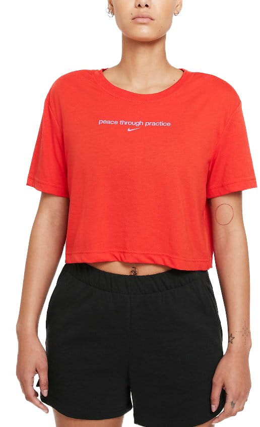 podkoszulek Nike Yoga Women s Cropped Graphic T-Shirt