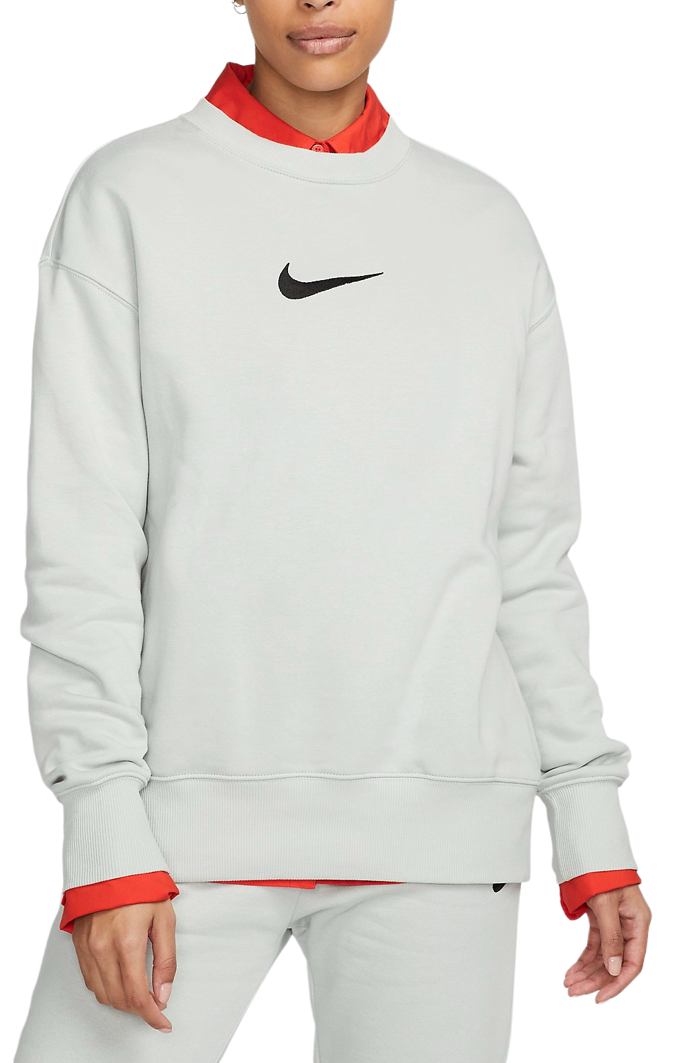 Bluza Nike W NSW FLC OS CREW MS