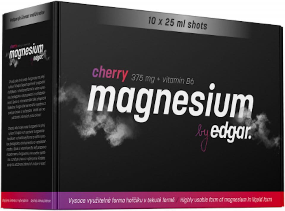 Witaminy i minerały Edgar Magnesium cherry 10x25ml