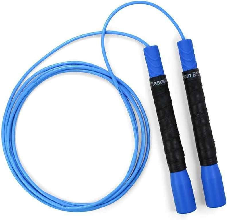 Skakanka ELITE SRS Pro Freestyle Jump Rope - Blue Handle/Blue Cord