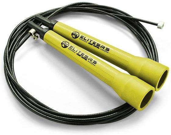 Skakanka ELITE SRS Ultra Light 3.0 Yellow Handles / Black Cable
