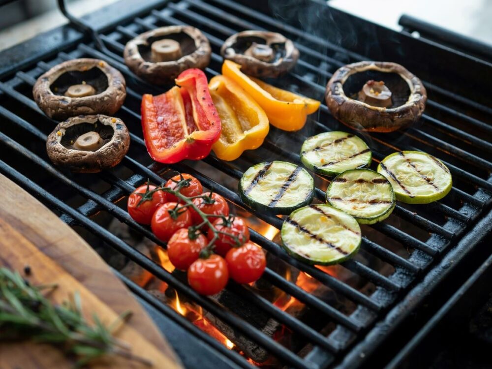 warzywa przygotowane do grillowania